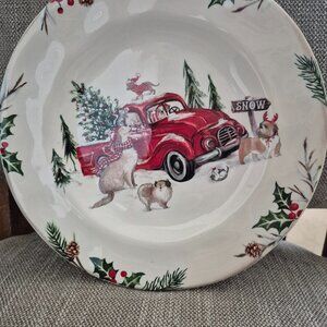 PIER 1 WINTER WONDERS PLATE